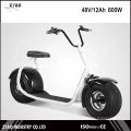 Высокое качество 1000W 62V / 12ah Brushless взрослый электрический скутер, 2 колеса E-Scooter электрический мотоцикл